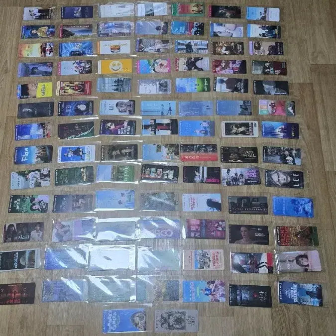 [BUNJANG] CineQ Series Ticket Collection (93 Types) - Individual or Bundle Sale / 씨네큐 시리즈티켓  (4~160사이/스페셜) 총 93종 개별 이나 일괄 판매