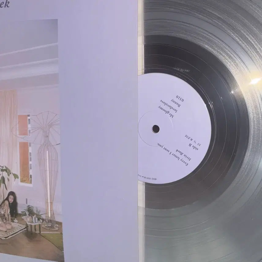[BUNJANG] Yerin Baek 1st Album Transparent LP / 백예린 1집 LP투명반