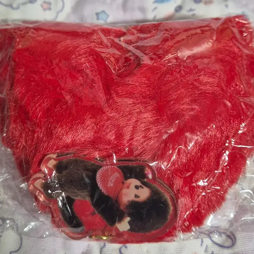 [BUNJANG] Monchhichi Heart Gachapon Keychain / 몬치치 하트 가챠 키링