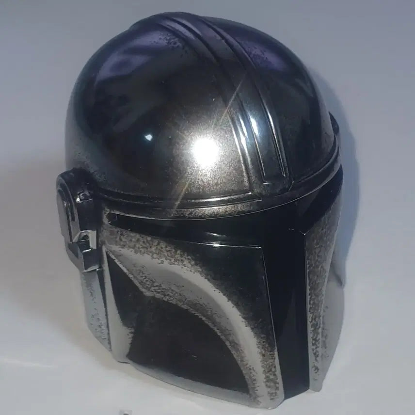 [BUNJANG] Hot Toys TMS052 Mandalorian Chrome Helmet Head (+Left Ear Flash) / 핫토이 TMS052 만달로리안 크롬헬멧 헤드(+왼쪽 이어플래시) 판매합니다