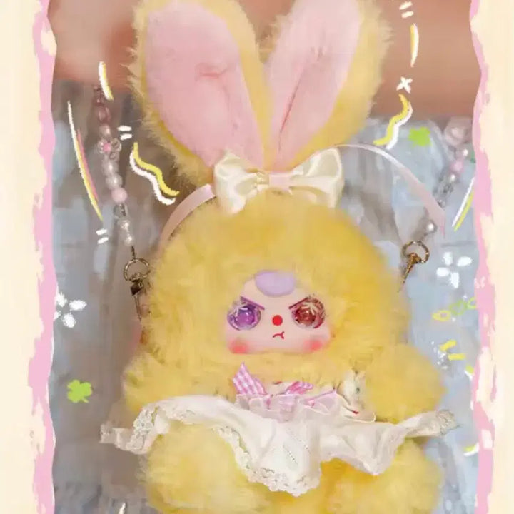 [BUNJANG] Babythree Rabbit Bag Charm / 베이비쓰리 토끼 가방 인형