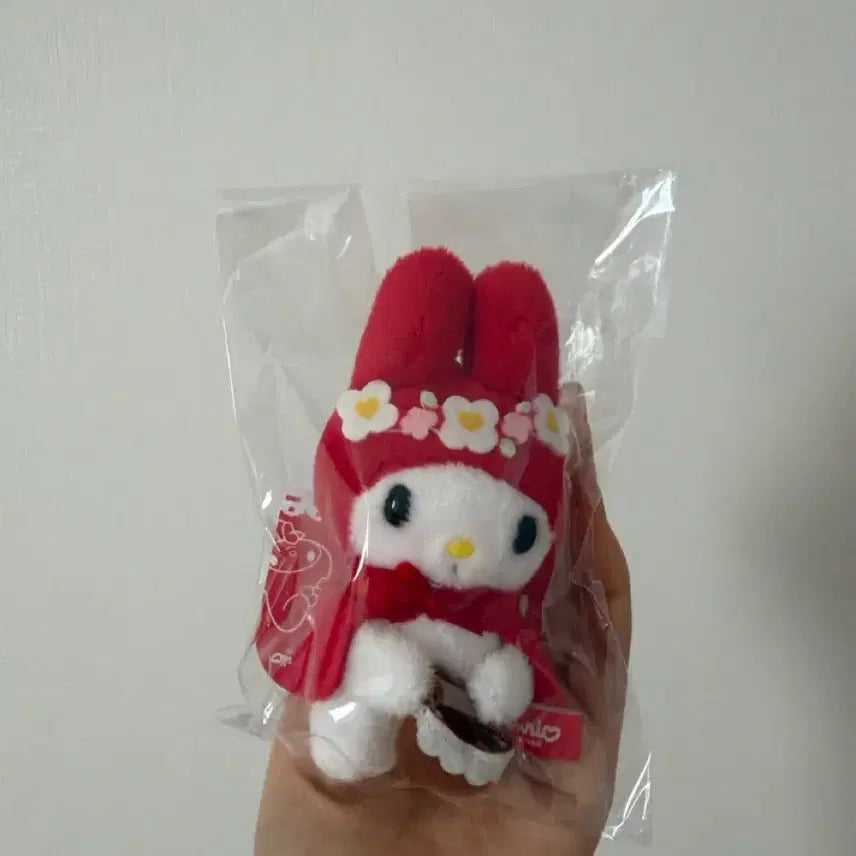 [BUNJANG] My Melody Basket Plush Doll / 마이멜로디 바구니