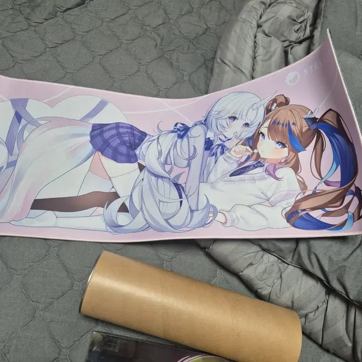 [BUNJANG] Stellive Kanna Yuki White Day Deskpad / 스텔라이브 칸나유니 화이트데이 장패드