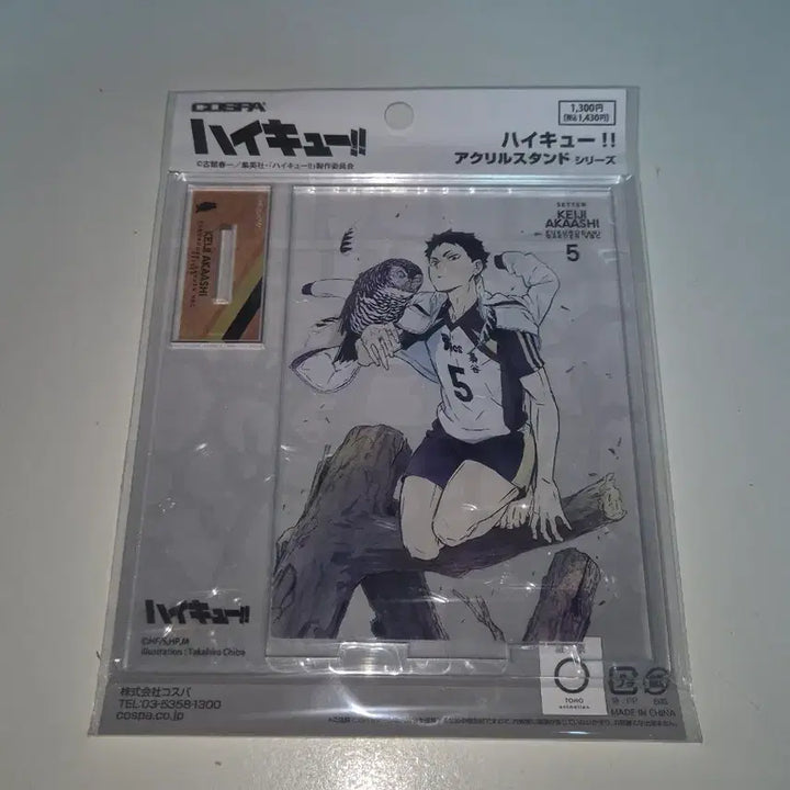 [BUNJANG] Haikyu!! Fukurodani Akaashi Barefoot Acrylic Stand / (미개봉) 하이큐 후쿠로다니 아카아시 맨발아크릴 스탠드 보쿠토