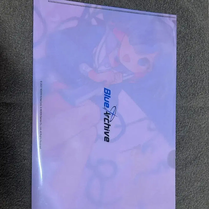[BUNJANG] Blue Archive 2.5th Anniversary Mini Festival Hamaji Aki Collaboration Clear File / 블루아카이브 2.5주년 미니 페스티벌 하마지 아키 작가 콜라보 클리어 파일