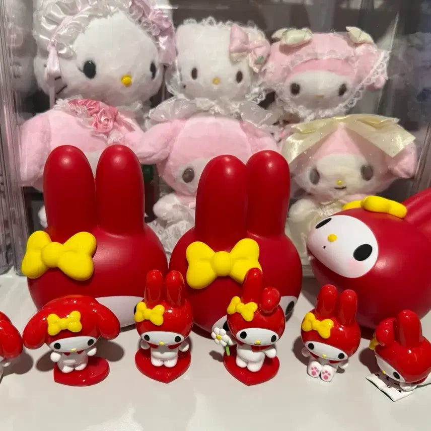 [BUNJANG] TopToy Sanrio Classic My Melody Red Figure Set / 탑토이 산리오 빨간 마이멜로디 빨마 클래식 피규어 세트