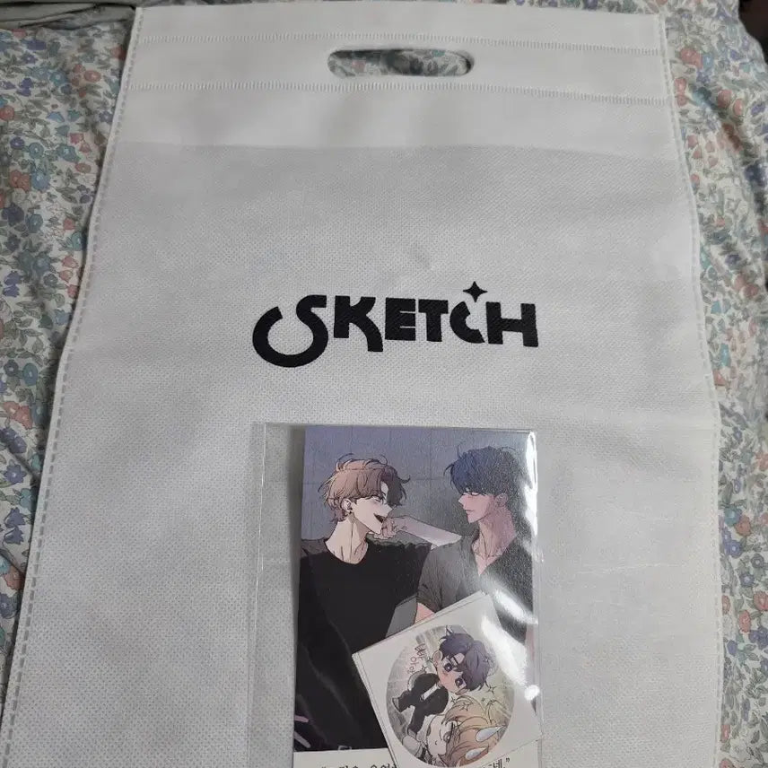 [BUNJANG] B-ON Sketchbook Goods Postcard Sticker Set / 비온 스케치 입장 특전 세트