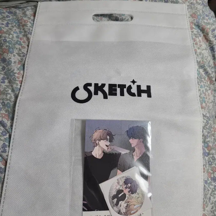 [BUNJANG] B-ON Sketchbook Goods Postcard Sticker Set / 비온 스케치 입장 특전 세트