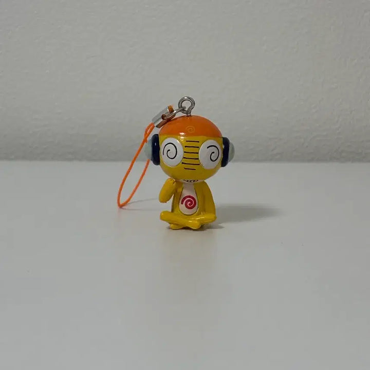 [BUNJANG] Vintage Keroro Figure Strap Kururu / 고전 케로로 피규어 핸드폰줄 쿠루루