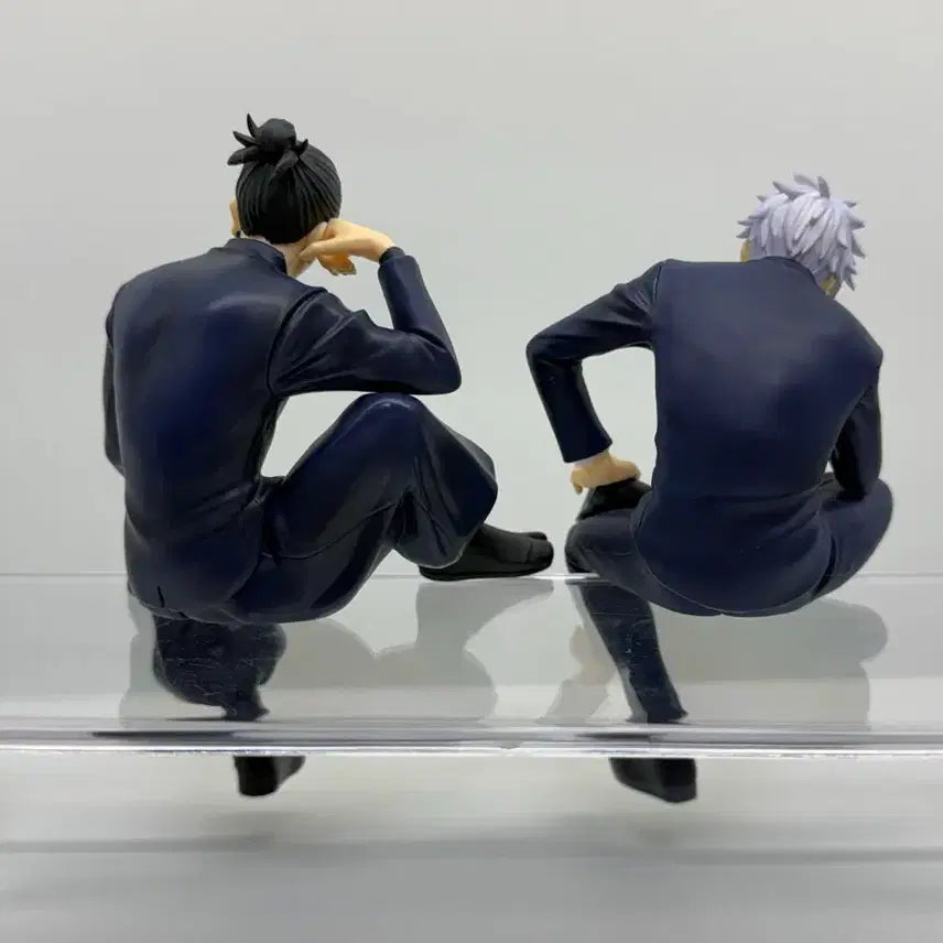 [BUNJANG] Jujutsu Kaisen Fuyuhiko &amp; Suguru Geto Noodles Stopper Figures (Bundle Set) / 주술회전 후류 고전 고죠 게토 누들스토퍼 일괄