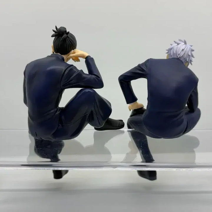 [BUNJANG] Jujutsu Kaisen Fuyuhiko &amp; Suguru Geto Noodles Stopper Figures (Bundle Set) / 주술회전 후류 고전 고죠 게토 누들스토퍼 일괄