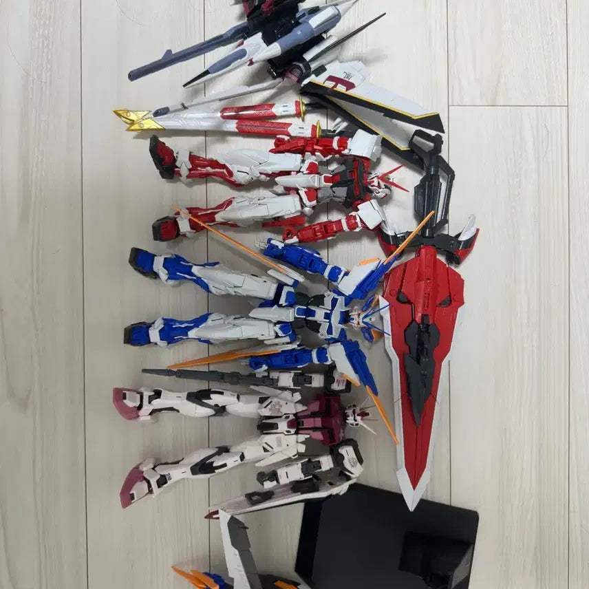 [BUNJANG] Gundam MG Astray Red Frame Kai, Blue Frame D, Strike Rouge / 건담 mg 아스트레이 레드프레임 카이, 블루프레임 D, 스트라이크 루즈