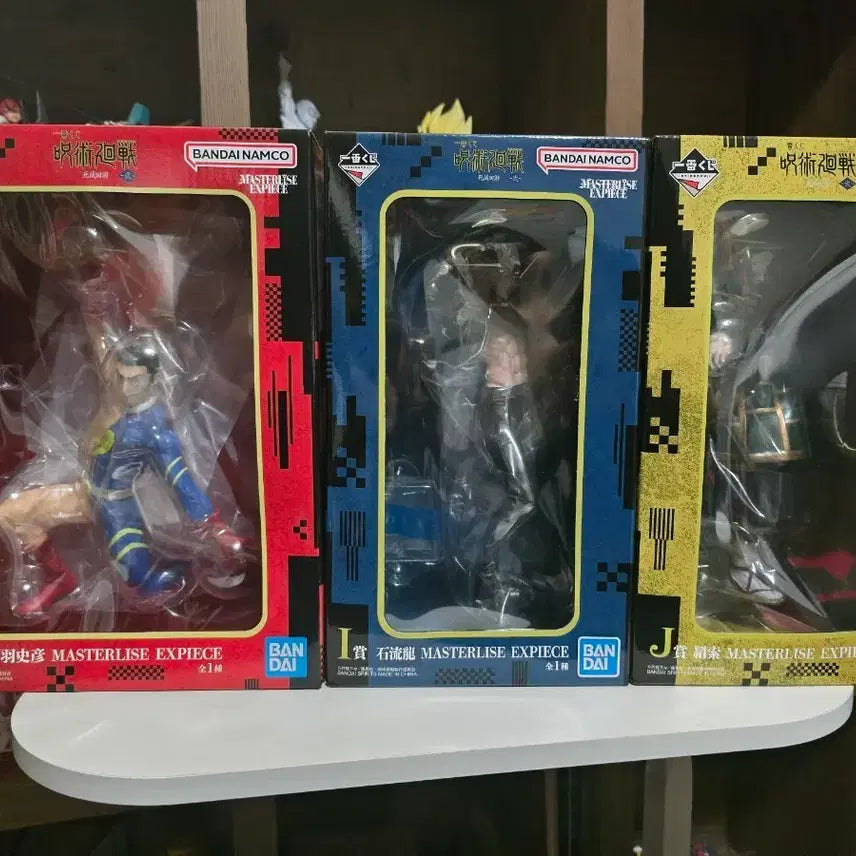 [BUNJANG] Jujutsu Kaisen Masterlicious Figures Set of 3 / 주술회전 마스터라이즈 피규어 3종 일괄