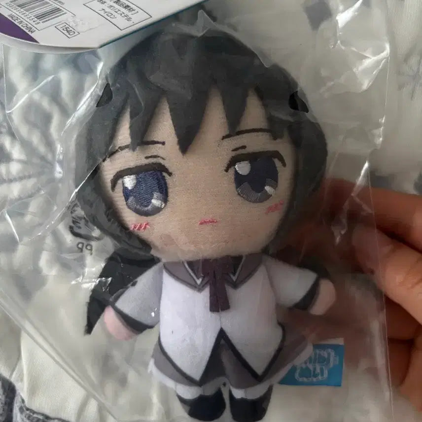[BUNJANG] Madoka Magica Homura Chibi Nui Doll Keychain / 마도카마기카 호무라 치비누이 인형 키링