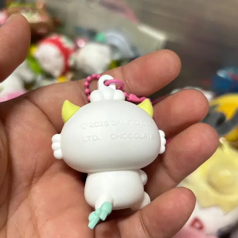 [BUNJANG] Sanrio Kuromi Gawaru Figure Keyring / 산리오 가오파와루 피규어 키링