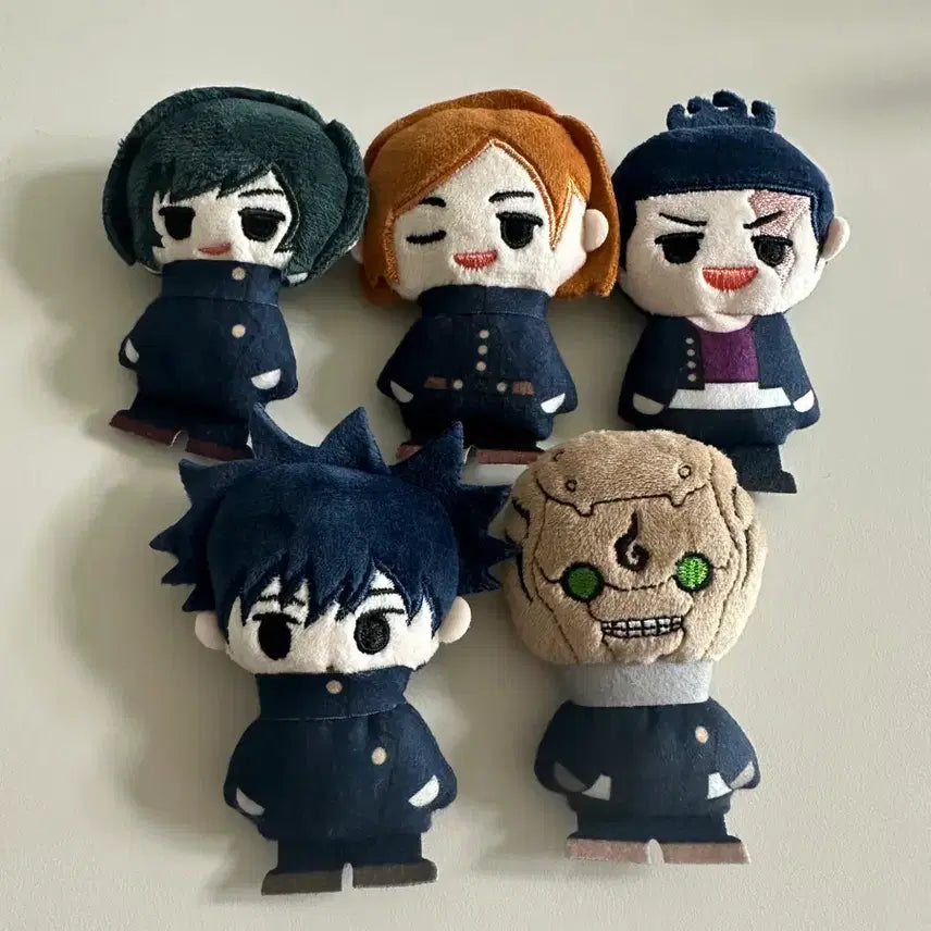 [BUNJANG] Kayou Jujutsu Kaisen Megumi Nui Doll Badge Bundle Set / 카유 kayou 주술회전 누이 인형 뱃지 메구미 일괄