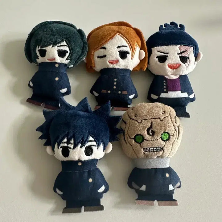 [BUNJANG] Kayou Jujutsu Kaisen Megumi Nui Doll Badge Bundle Set / 카유 kayou 주술회전 누이 인형 뱃지 메구미 일괄