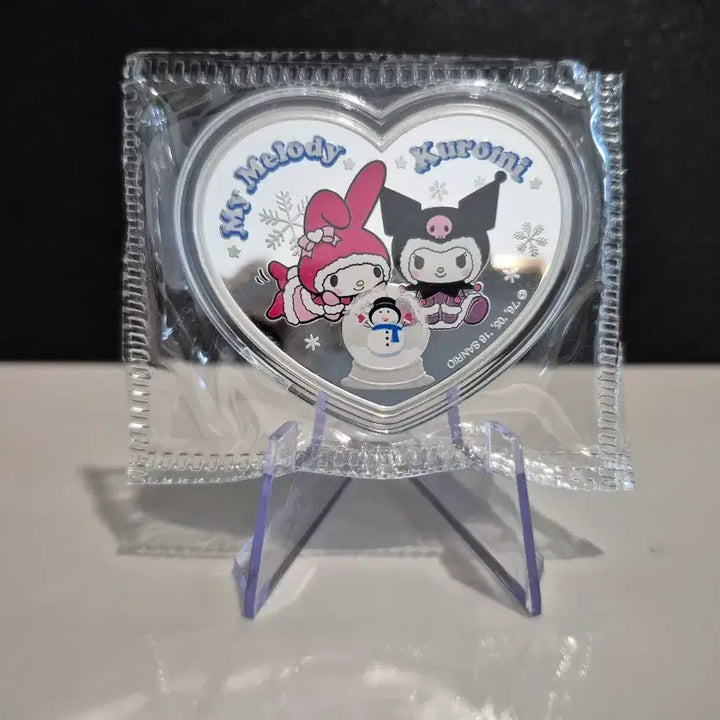 [BUNJANG] Sanrio My Melody &amp; Kuromi 1oz Silver Medal (Limited Edition) / 산리오 라이선스 마이멜로디&amp;쿠로미 1온스 은메달