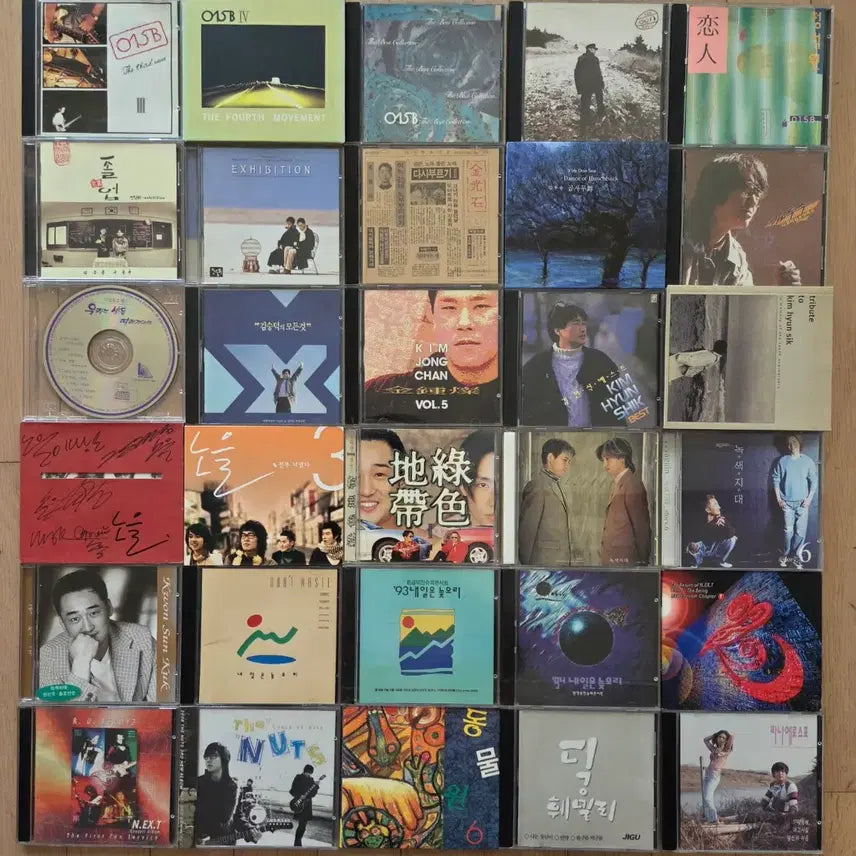[BUNJANG] Various Korean Artists 90s-2000s K-Pop CD Collection / 가요CD1  공일오비 전람회 김광석 김두수 김현식 노을 녹색지대 박광현