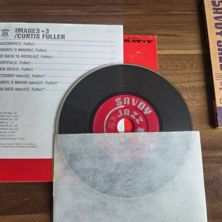 [BUNJANG] Curtis Fuller Images Vinyl LP Miniature CD / 커티스 풀러 Images 바이닐 LP 미니어쳐 CD