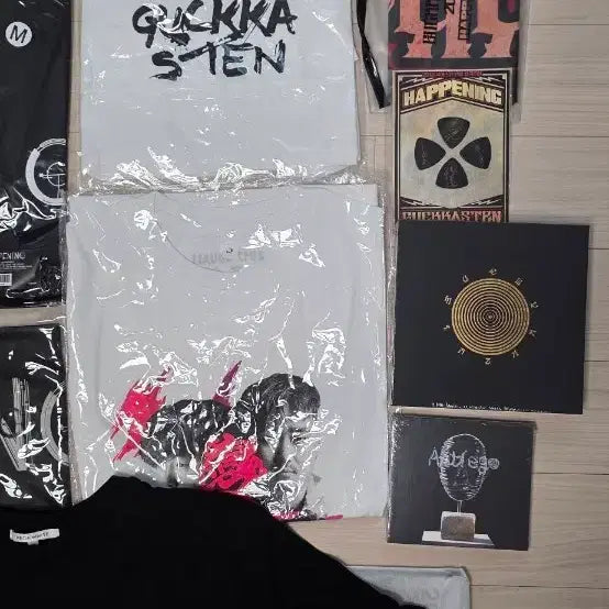 [BUNJANG] Gukaksten Bundle Set T-Shirts and Albums / 국카스텐 굿즈 및 앨범