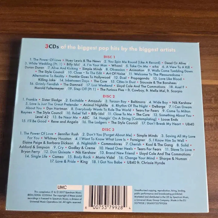 [BUNJANG] Top of the Pops 1985 3CD Album / Top of the Pops 1985 3CD 앨범