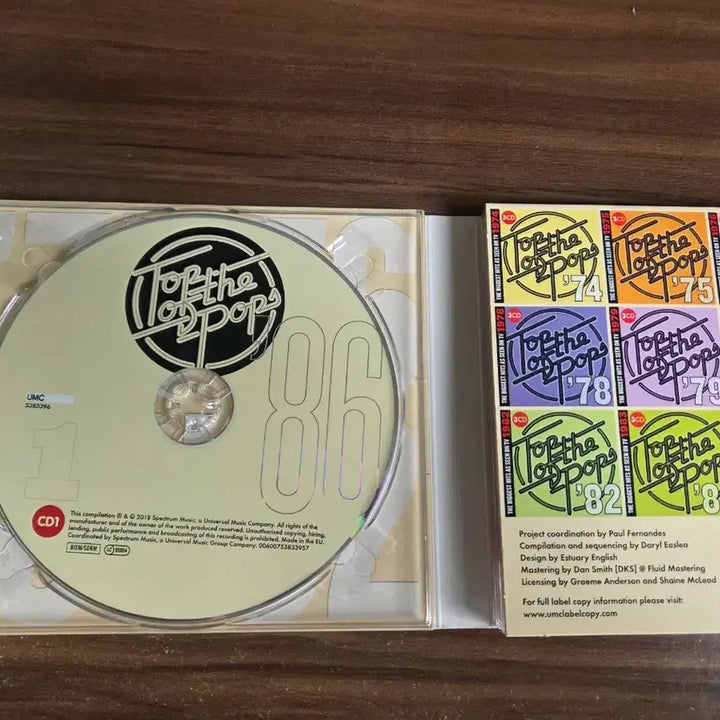[BUNJANG] Top of the Pops 1986 3CD Compilation Album / Top of the Pops 1986 3CD