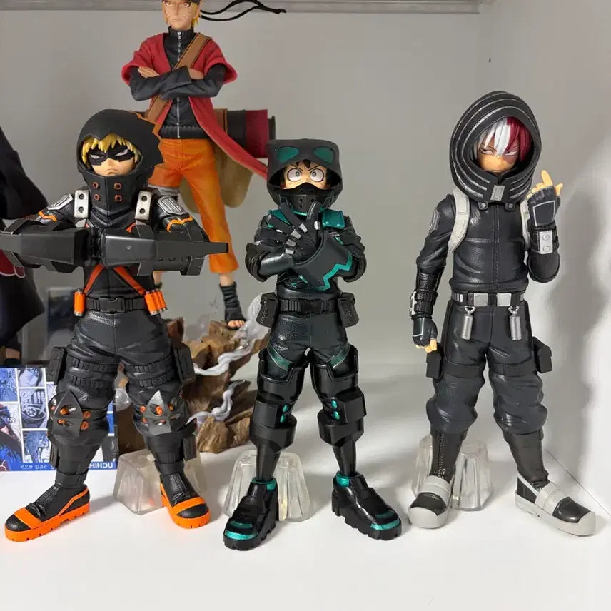 [BUNJANG] My Hero Academia World Heroes Mission Set of 3 Figures / 나히아 월드히어로즈미션 3종 세트 피규어 나의히어로아카데미아