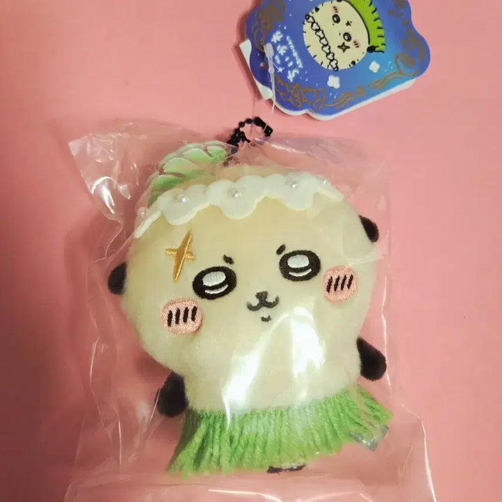 [BUNJANG] Chiikawa Mermaid Island Secret Mascot Plush - Rakko / 치이카와 인어섬의 비밀 마스코트 인형 / 인어섬 랏코