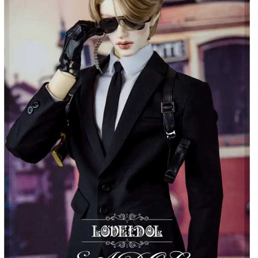 [BUNJANG] Sadol Bodyguard Black Size 75 Suit Set / 사돌 보디가드 블랙 75