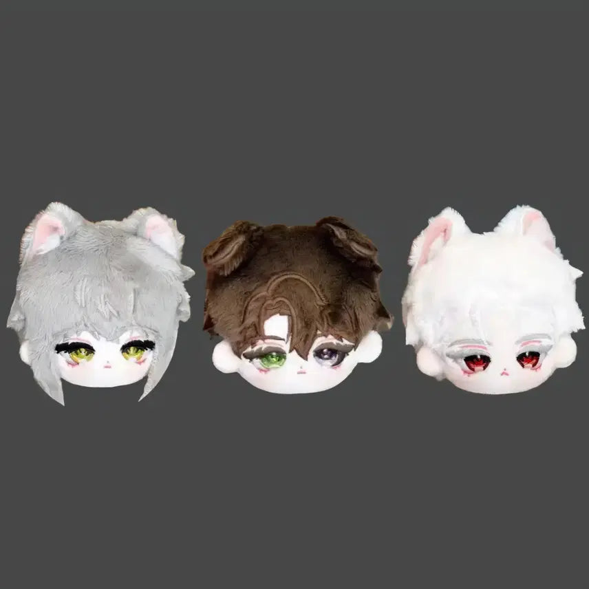[BUNJANG] Gaedam Chulgeun Ji-heon 10cm Plush Doll Bundle Set / 괴담출근 밤결제삼, 밤결사헌, 밤결자헌 솜인형 10cm 일괄