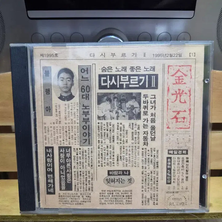 [BUNJANG] Kim Kwang Seok Kim Kwang Seok Vol. 2 CD / 김광석 다시 부르기 2 CD 19950222