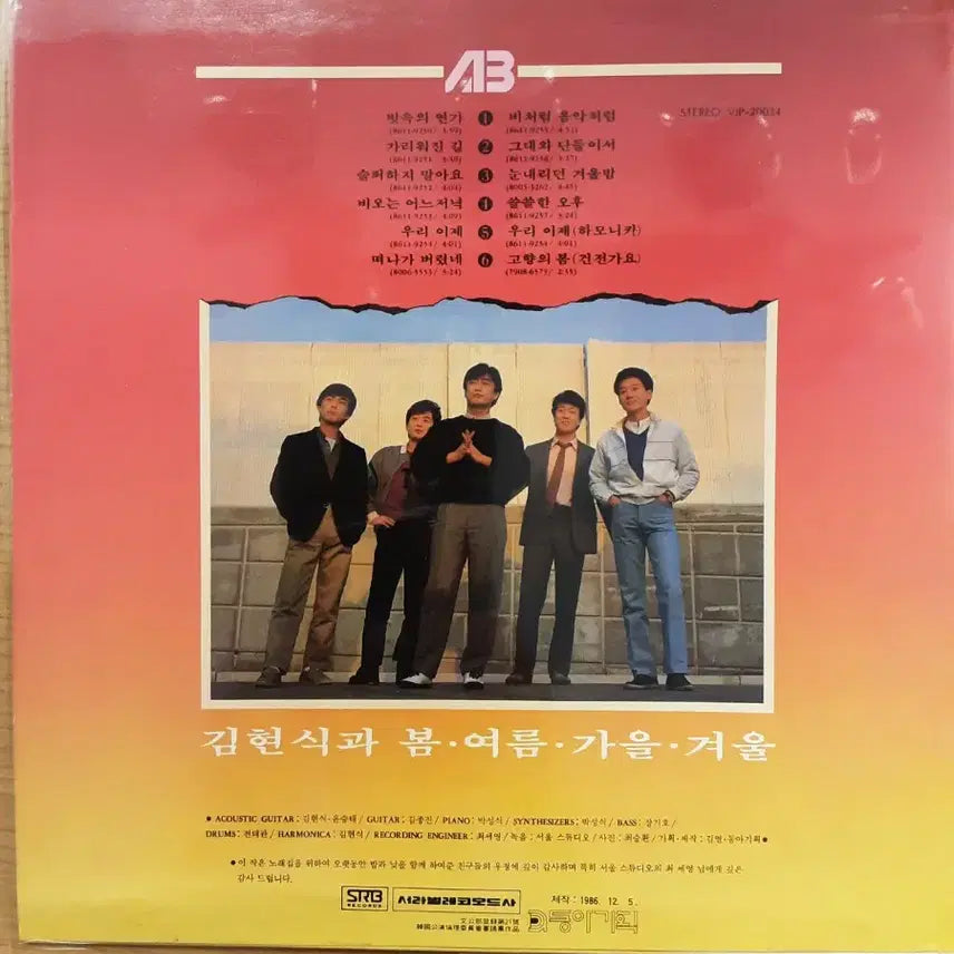 [BUNJANG] Kim Hyun Sik 3rd Album LP / 김현식 3집 lp