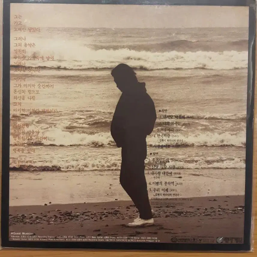[BUNJANG] Kim Hyun Sik 6th Album LP / 김현식 6집 lp