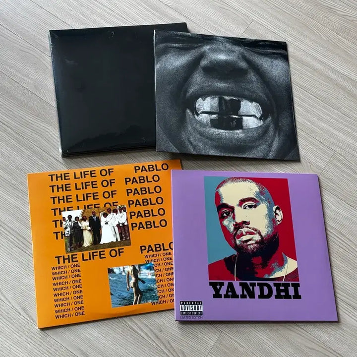 [BUNJANG] Kanye West LP Bundle / [최종 판매가] 칸예웨스트 LP 4장 일괄판매 (서울역 직거래만)