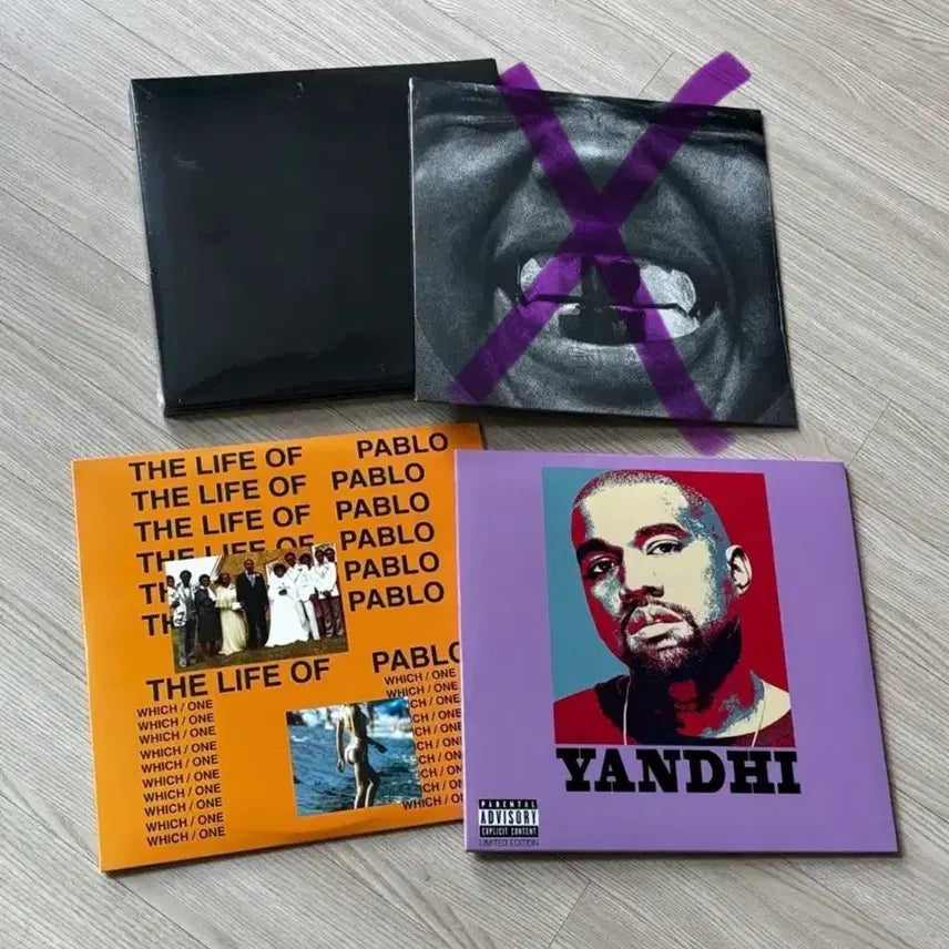 [BUNJANG] Kanye West Bundle Set LP / [가격내림 없음] 칸예웨스트 LP 3장 일괄판매 (서울역 직거래만)