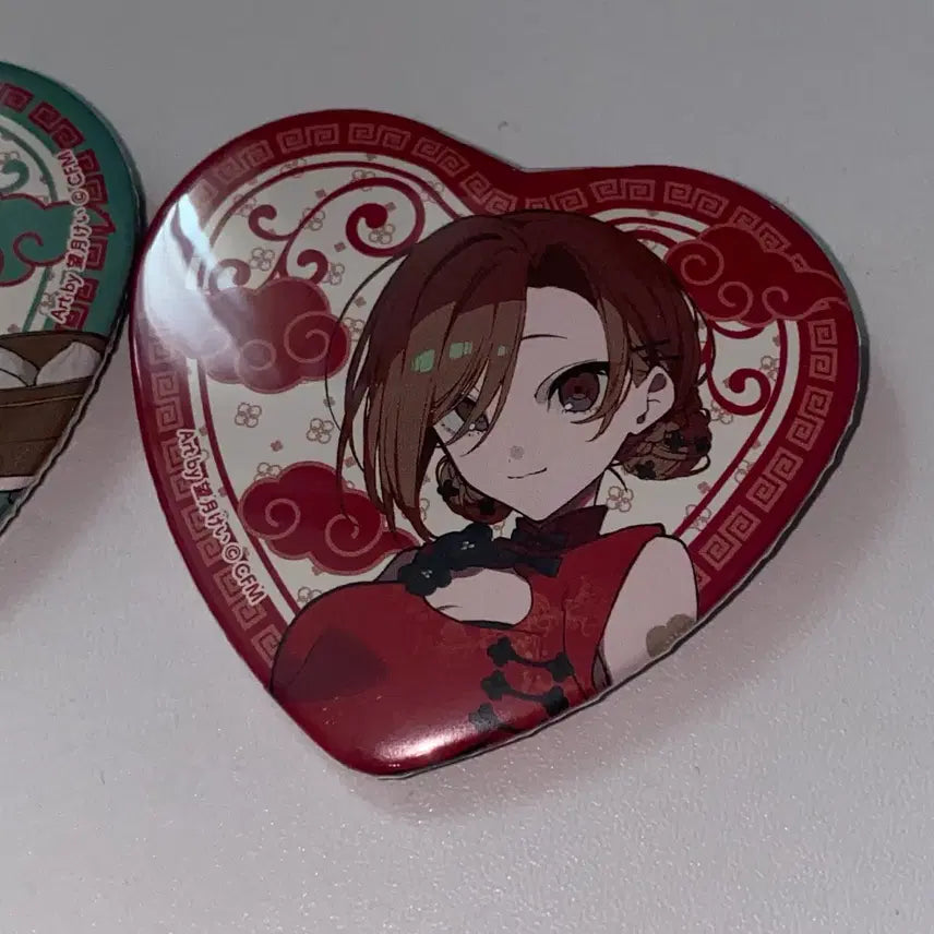 [BUNJANG] Mochizuki Kei Hatsune Miku Pop-Up Heart Can Badge Bundle Set / 모치즈키 케이 하츠네 미쿠 팝업 미쿠 루카 메이코 하트 캔뱃지 일괄 판매