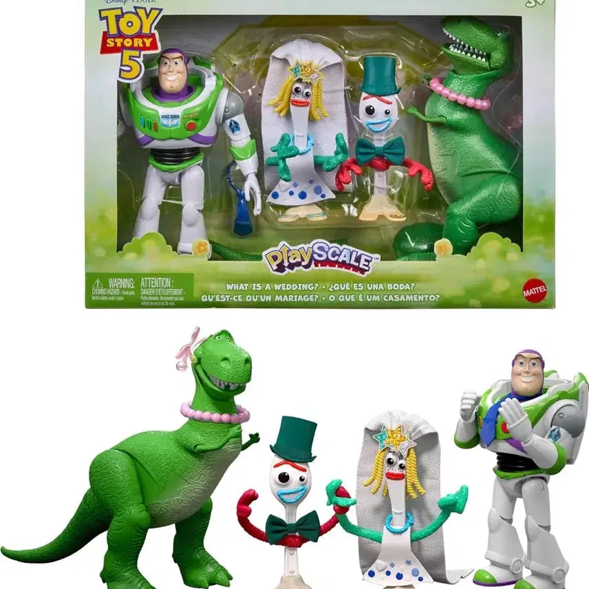 [BUNJANG] Disney Pixar Toy Story 5 Wedding Playset - Mattel / 토이스토리 5 웨딩 플레이스케일 피규어 세트