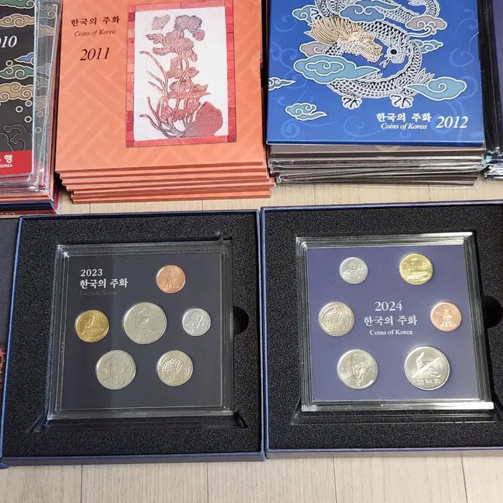 [BUNJANG] 2023-2024 Korean Coin Set (2 Sets) / 23,24 현용주화 주화 세트  2세트