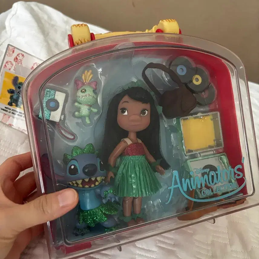 [BUNJANG] Disney Lilo &amp; Stitch Mini Animator Doll Set / (디즈니정품) 릴로스티치 미니 베이비돌 세트