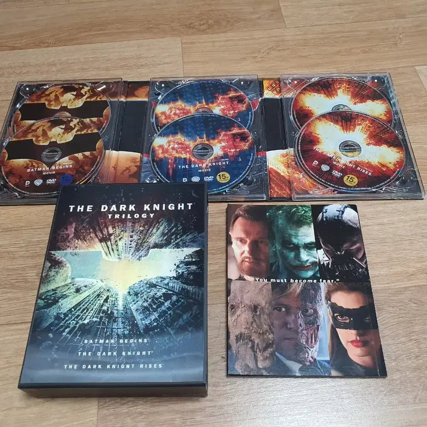 [BUNJANG] The Dark Knight Trilogy Limited Edition DVD Set / (판매)다크나이트 트릴로지 초회한정판 dvd 판매합니다
