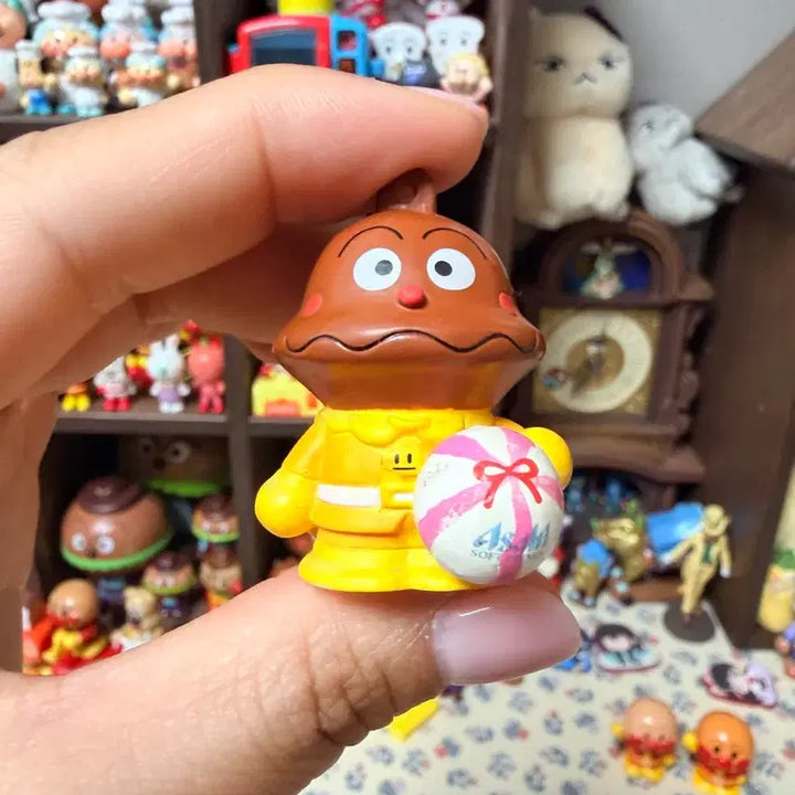 [BUNJANG] Anpanman Currypanman Finger Puppet Figures / 호빵맨 카레빵맨 손가락 피규어