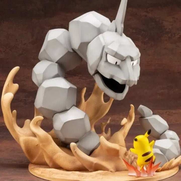 [BUNJANG] Kotobukiya Pokemon Iwako vs Pikachu Figure (1/8 Scale) / 코토부키야 미개봉 포켓몬스터 롱스톤