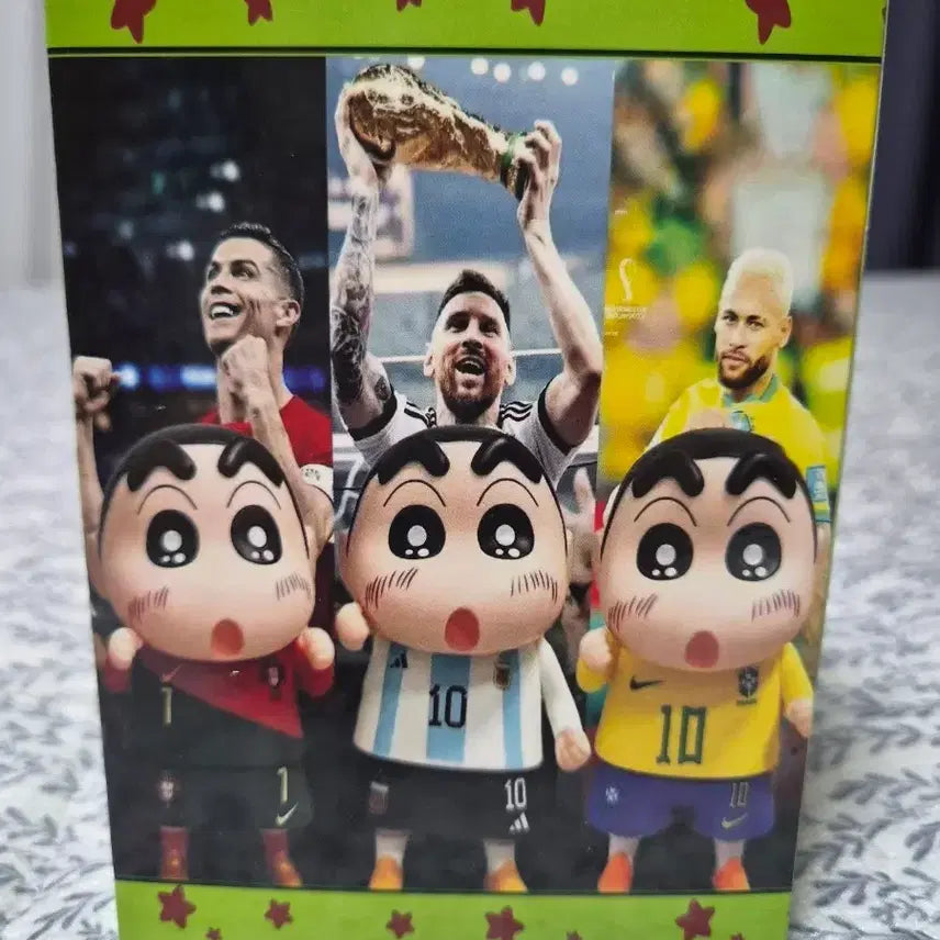 [BUNJANG] Crayon Shin-chan Soccer Player Figure / 짱구 축구선수 피규어