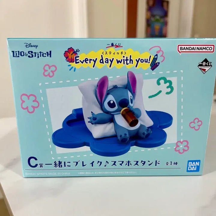 [BUNJANG] Ichiban Kuji Disney Stitch C Prize Smartphone Stand Figure / 이치방쿠지 제일복권 디즈니 스티치 C상 스마트폰 스탠드 피규어 (택포)