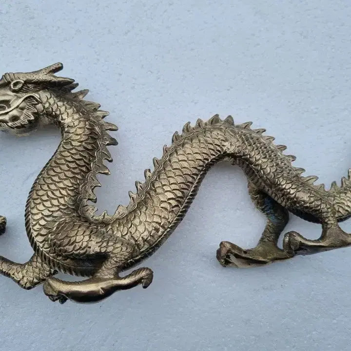 [BUNJANG] Brass Dragon Figurine / 황동 용 브론즈