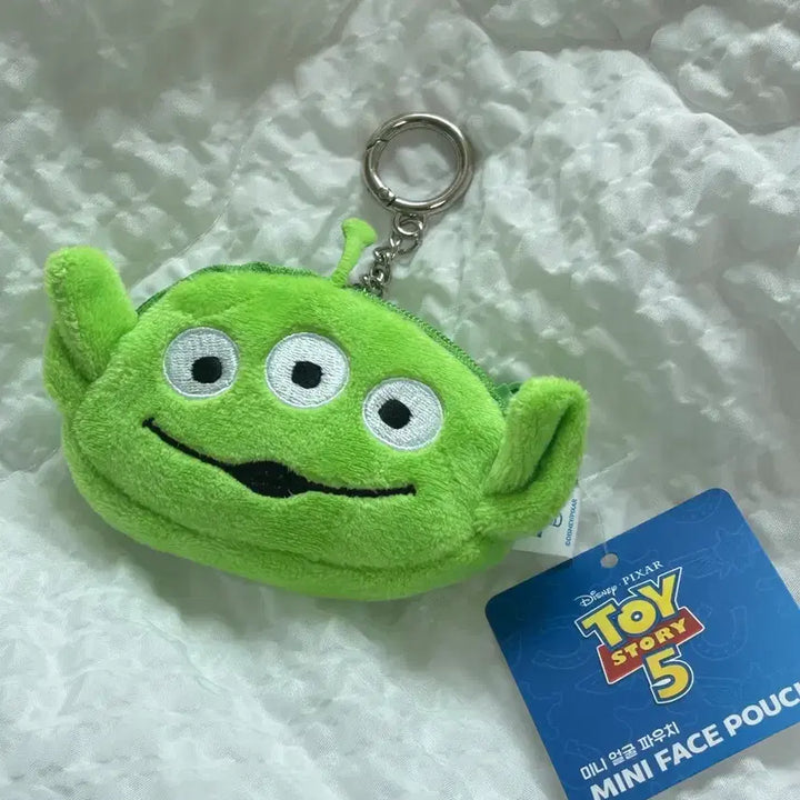 [BUNJANG] Toy Story Alien Pouch Keychain / 택0,새상품) 토이 스토리 에일리언 파우치 키링