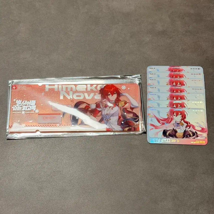 [BUNJANG] Honkai Star Rail Himeko Exhibition Goods Bundle Set / [새상품] 붕괴 스타레일 전시회 히메코 굿즈 일괄