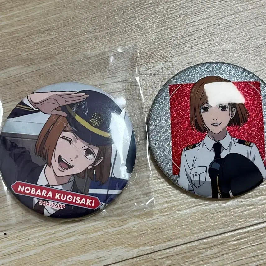 [BUNJANG] Jujutsu Kaisen Nobara Nagoya Haneda Pop-up Badge Bundle Set / 주술회전 노바라 뱃지 하네다 팝업+쥬쥬탐방 나고야