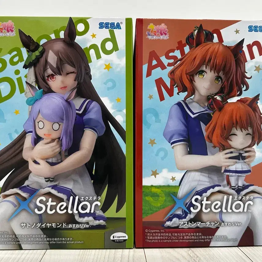 [BUNJANG] Sega Uma Musume: Pretty Derby Figure - Satono &amp; Aston Maru Chan Set / 세가 우마무스메 프리티더비 피규어 사토노&amp;애스턴마짱